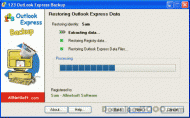 123 Outlook Express Backup screenshot